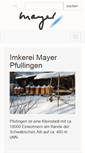 Mobile Screenshot of karlheinz-mayer.de
